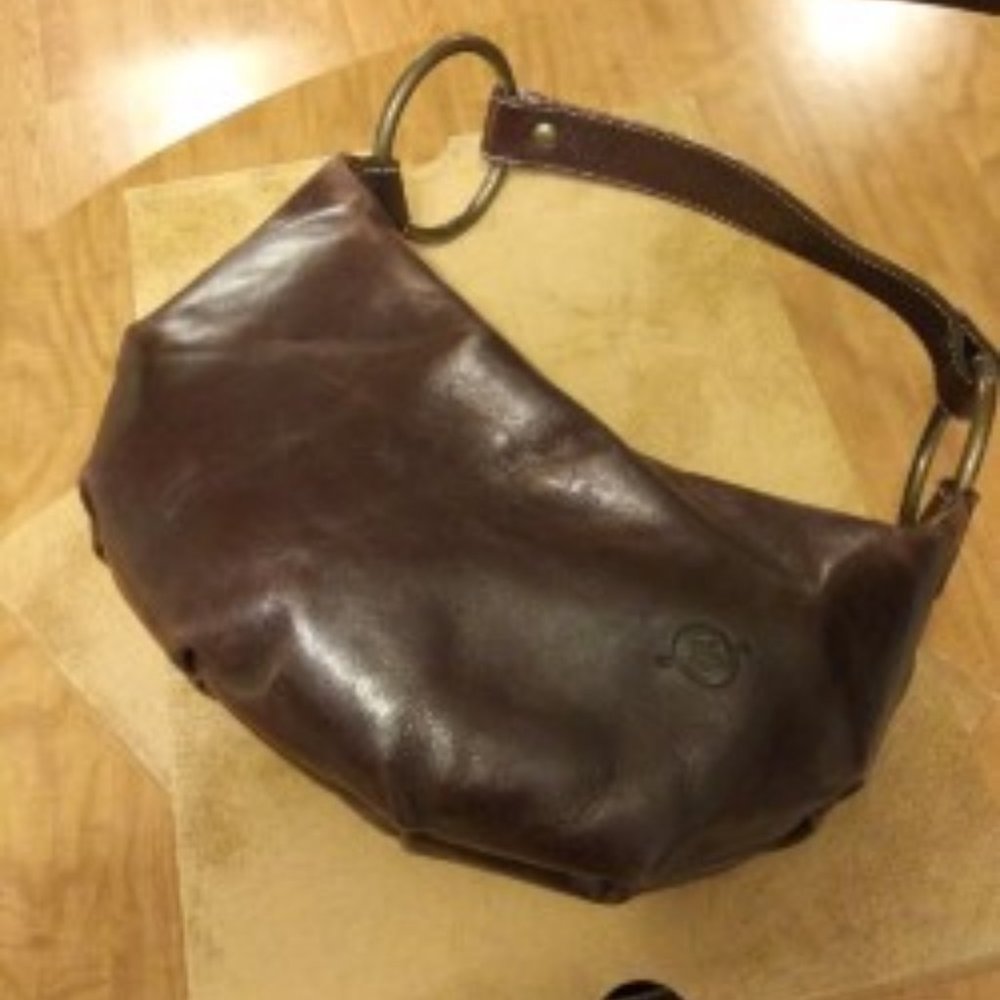Born Brown Leather Purse (Small)
